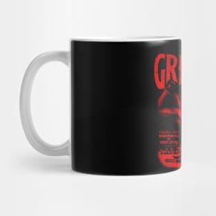 Vintage Bootleg Monochrome Muhammad Ali Red Mug